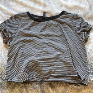 black and white stripes